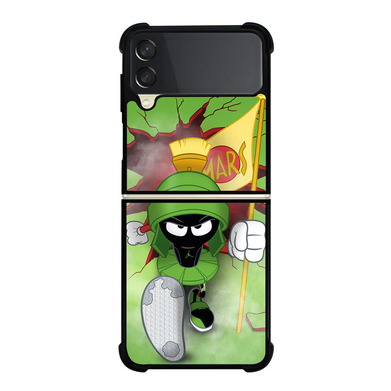 MARVIN THE MARTIAN MARS FLAG Samsung Galaxy Z FLip 3 5G Case Cover