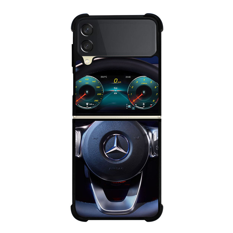 MERCEDES STERRING WHEEL Samsung Galaxy Z FLip 3 5G Case Cover