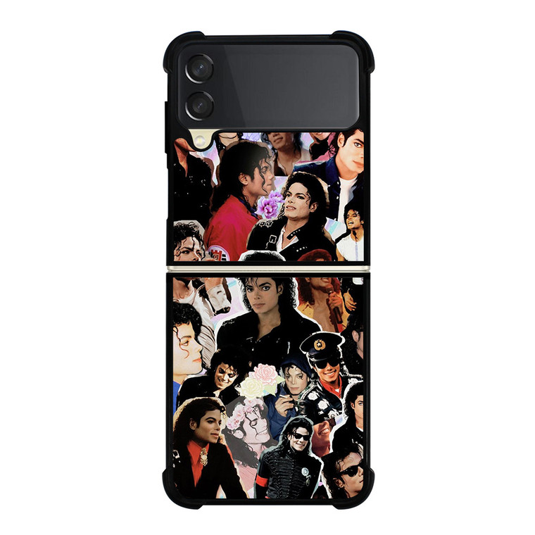 MICHAEL JACKSON COLLAGE Samsung Galaxy Z FLip 3 5G Case Cover