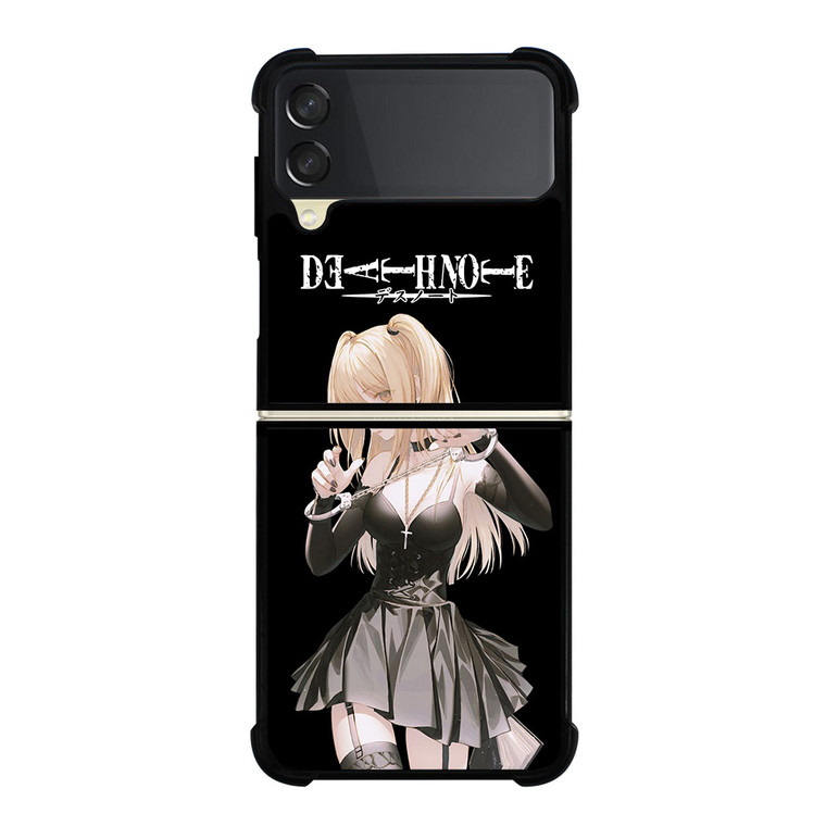 MISA AMANE DEATH NOTE ANIME Samsung Galaxy Z FLip 3 5G Case Cover MISA AMANE DEATH NOTE ANIME Samsung Galaxy Z FLip 3 5G Case Cover