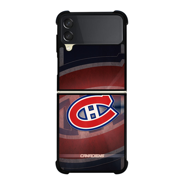 MONTREAL CANADIENS LOGO ICE HOCKEY Samsung Galaxy Z FLip 3 5G Case Cover