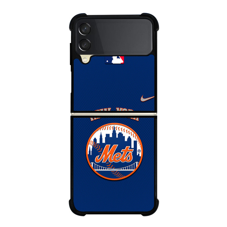 NEW YORK METS MLB JERSEY BLUE Samsung Galaxy Z FLip 3 5G Case Cover