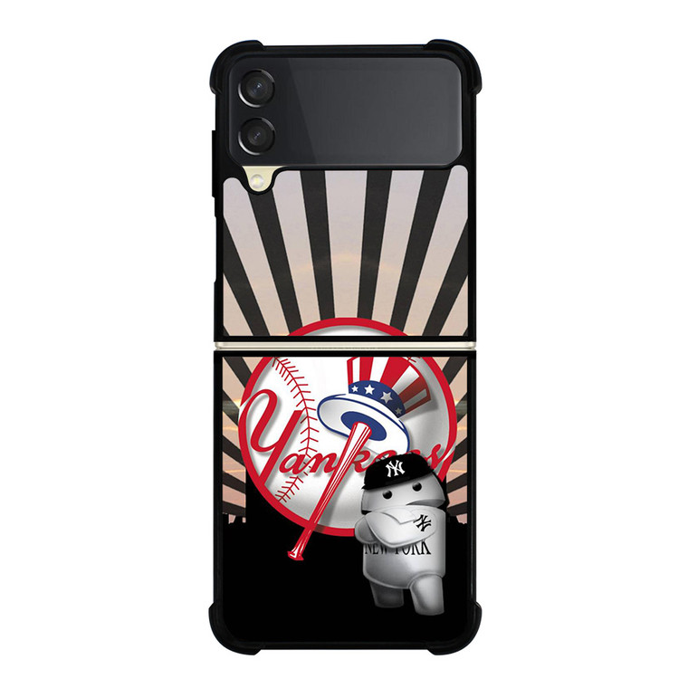 NEW YORK YANKEES BASEBALL MASCOT Samsung Galaxy Z FLip 3 5G Case Cover