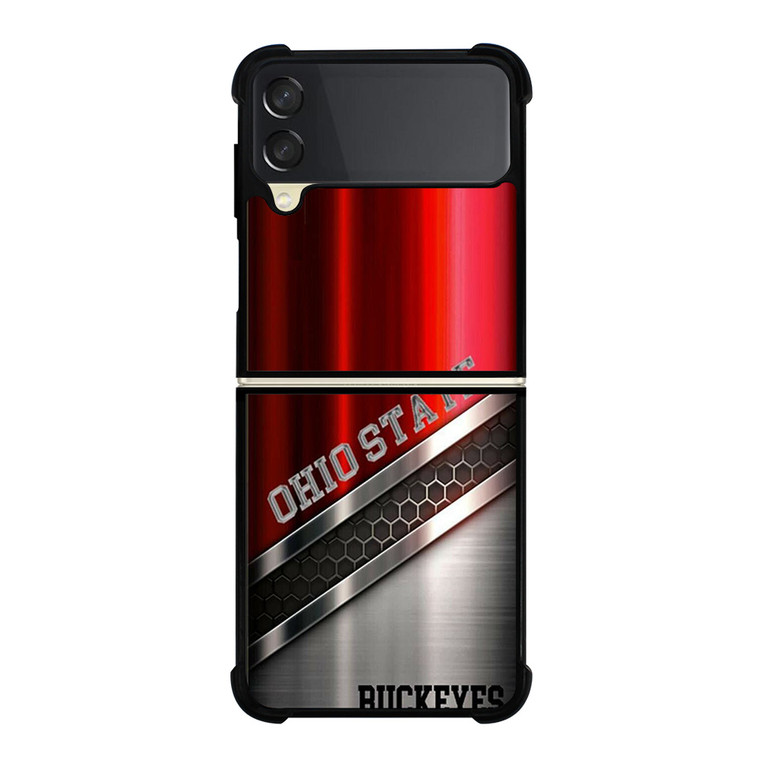 OHIO STATE BUCKEYES LOGO FOOTBALL TEAM Samsung Galaxy Z FLip 3 5G Case Cover