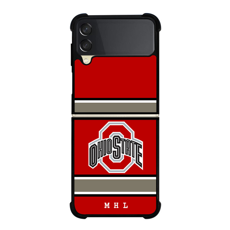 OHIO STATE BUCKEYES UNIVERSITY FOOTBALL LOGO Samsung Galaxy Z FLip 3 5G Case Cover