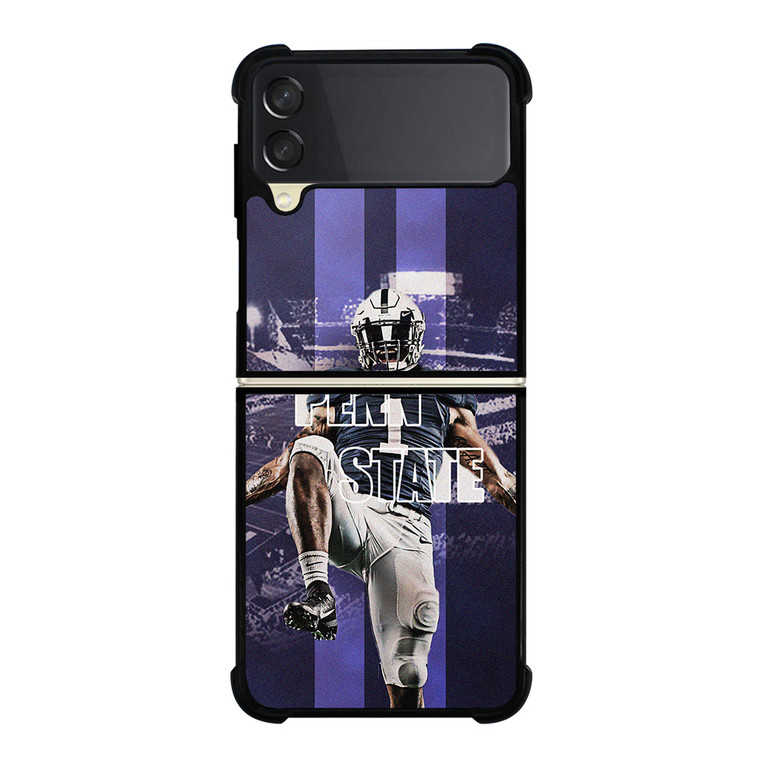 PENN STATE NITTANY LIONS PSU FOOTBALL Samsung Galaxy Z FLip 3 5G Case Cover