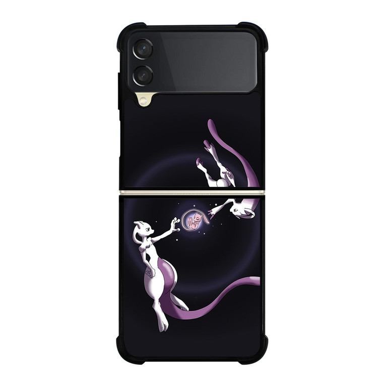 POKEMON MEWTWO MEW ART Samsung Galaxy Z FLip 3 5G Case Cover