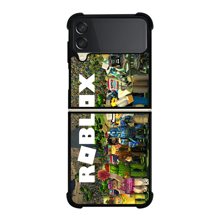 ROBLOX GAME ALL CHARACTER Samsung Galaxy Z FLip 3 5G Case Cover ROBLOX GAME ALL CHARACTER Samsung Galaxy Z FLip 3 5G Case Cover