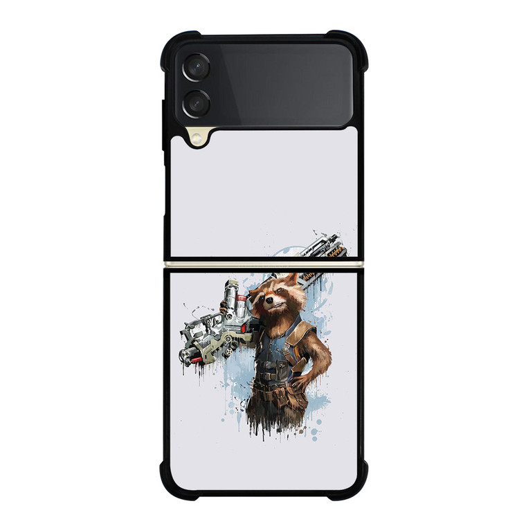 ROCKET RACCOON GUARDIAN OF GALAXY Samsung Galaxy Z FLip 3 5G Case Cover
