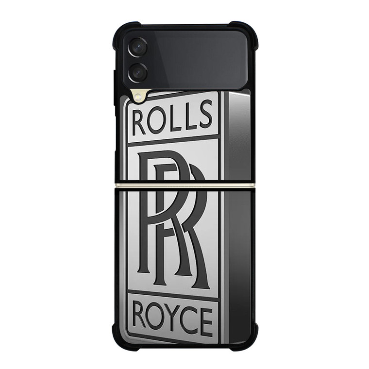ROLLS ROYCE EMBLEM Samsung Galaxy Z FLip 3 5G Case Cover ROLLS ROYCE EMBLEM Samsung Galaxy Z FLip 3 5G Case Cover