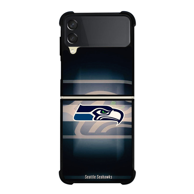 SEATTLE SEAHAWKS FOOTBALL BLUE Samsung Galaxy Z FLip 3 5G Case Cover