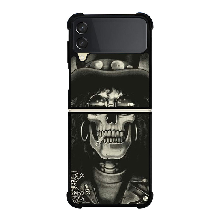 SLASH SKULL GNR Samsung Galaxy Z FLip 3 5G Case Cover