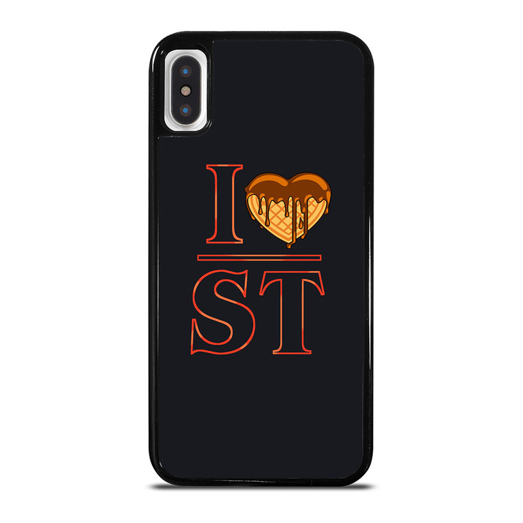 I LOVE STRANGER THINGS FAN ART iPhone X / XS Case