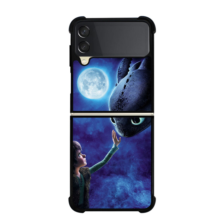 TOOTHLESS DRAGON AND HICCUP Samsung Galaxy Z FLip 3 5G Case Cover