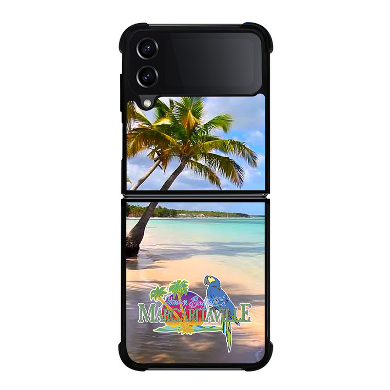 BEACH JIMMY BUFFET MARGARITAVILLE BIRD Samsung Galaxy Z FLip4 5G Case Cover