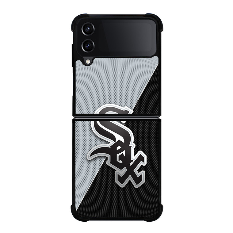 CHICAGO WHITE SOX WHITE BLACK Samsung Galaxy Z FLip4 5G Case Cover