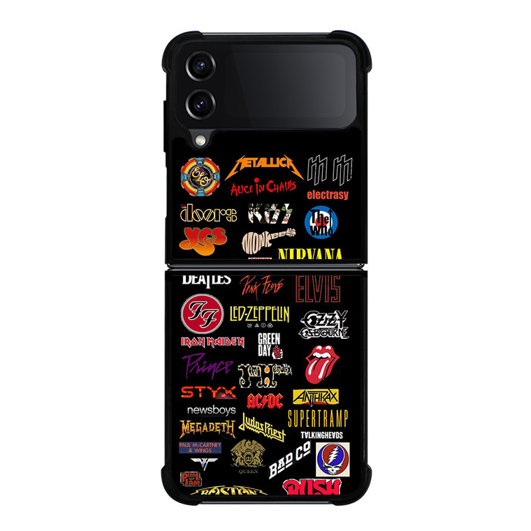 CLASSIC ROCK BAND Samsung Galaxy Z FLip4 5G Case Cover CLASSIC ROCK BAND Samsung Galaxy Z FLip4 5G Case Cover