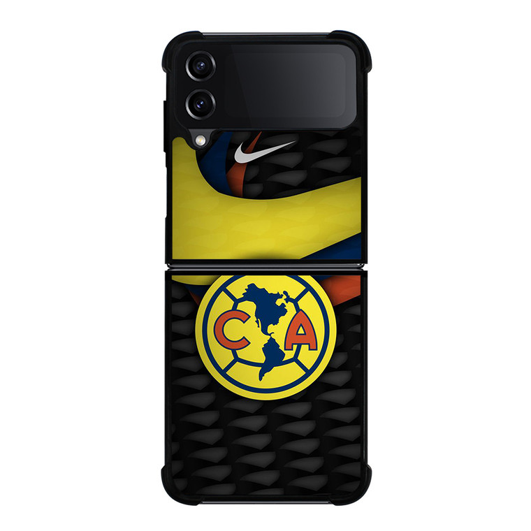 CLUB AMERICA AGUILAS LOGO CARBON Samsung Galaxy Z FLip4 5G Case Cover