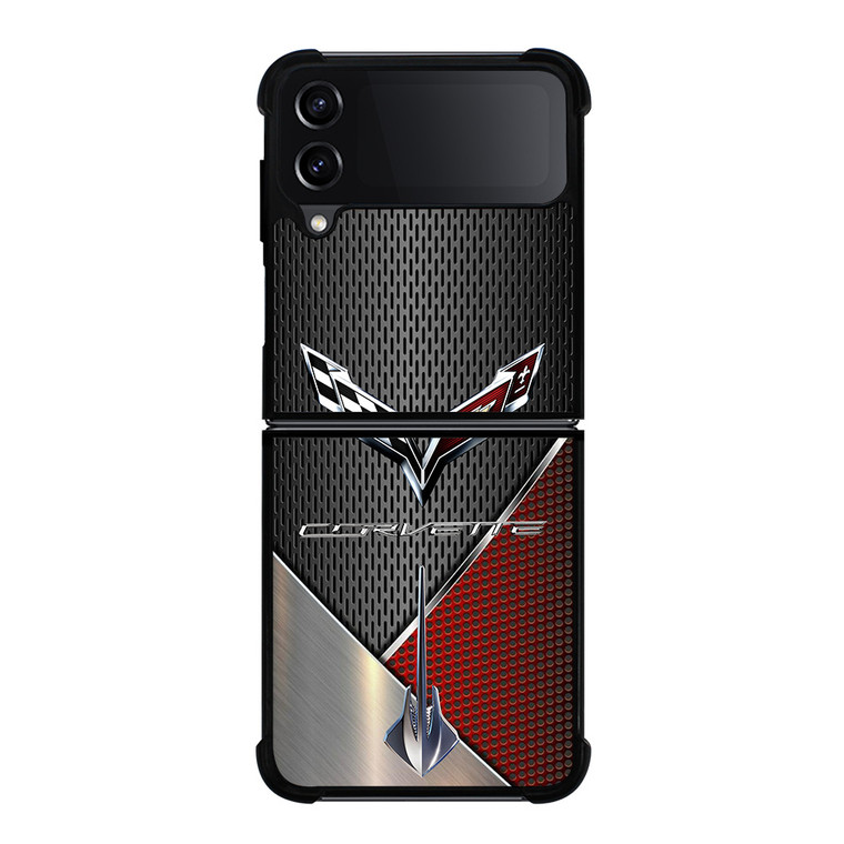 CORVETTE STINGRAY RED C7 Samsung Galaxy Z FLip4 5G Case Cover