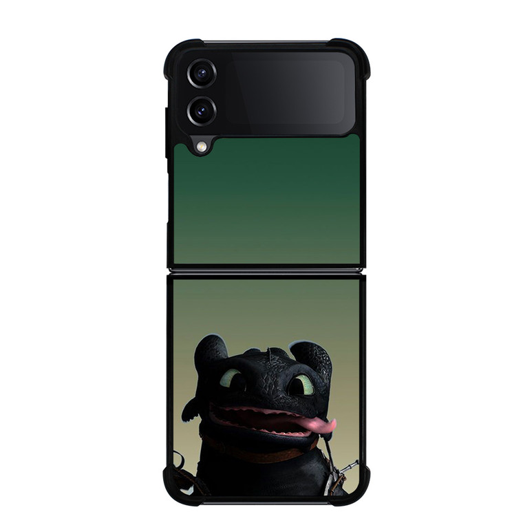 CUTE TOOTHLESS HOW TO TRAIN YOUR DRAGON Samsung Galaxy Z FLip4 5G Case Cover