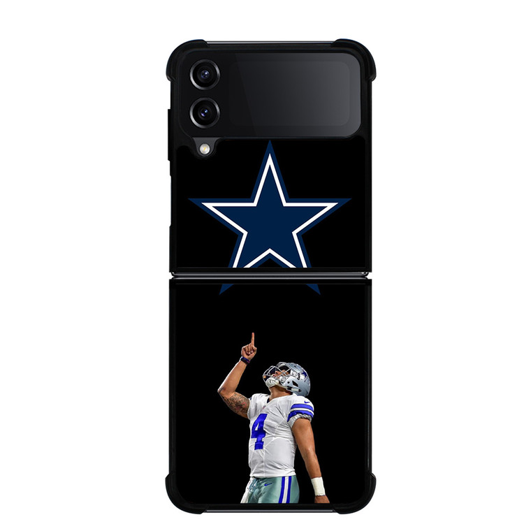 DAK PRESCOTT DALLAS COWBOYS FOOTBALL STAR Samsung Galaxy Z FLip4 5G Case Cover