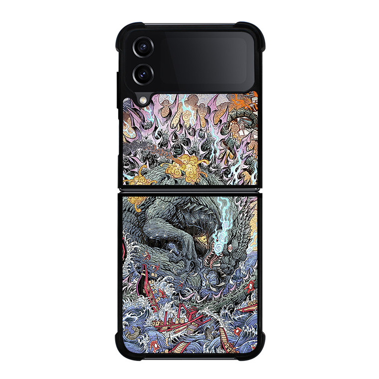 GODZILLA RAGE ACROSS Samsung Galaxy Z FLip4 5G Case Cover