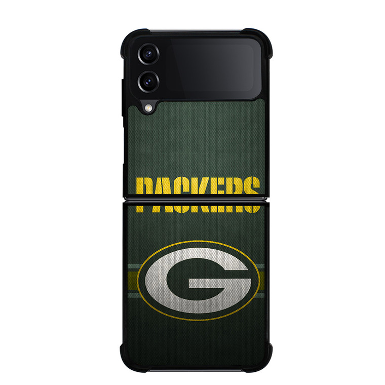 GREEN BAY PACKERS SHADOW Samsung Galaxy Z FLip4 5G Case Cover