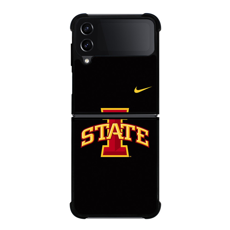 IOWA STATE FOOTBALL BLACK WALLPAPER Samsung Galaxy Z FLip4 5G Case Cover