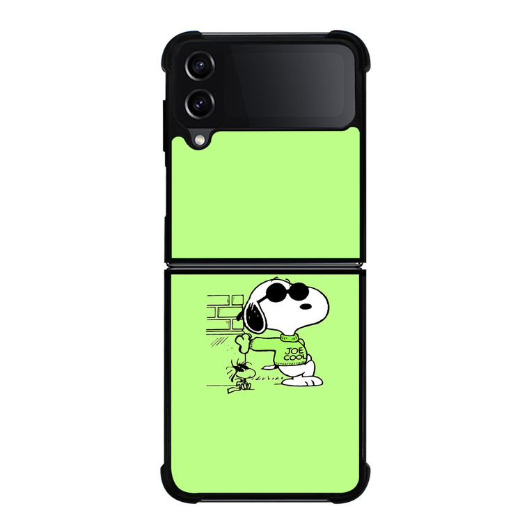 JOE COOL SNOOPY the peanuts Samsung Galaxy Z FLip4 5G Case Cover JOE COOL SNOOPY the peanuts Samsung Galaxy Z FLip4 5G Case Cover