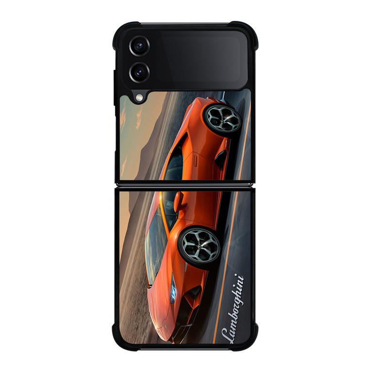 LAMBORGHINI HURACAN EVO Samsung Galaxy Z FLip4 5G Case Cover LAMBORGHINI HURACAN EVO Samsung Galaxy Z FLip4 5G Case Cover