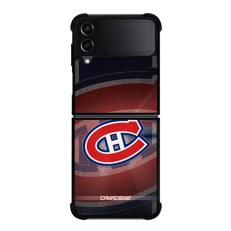 MONTREAL CANADIENS LOGO ICE HOCKEY Samsung Galaxy Z FLip4 5G Case Cover