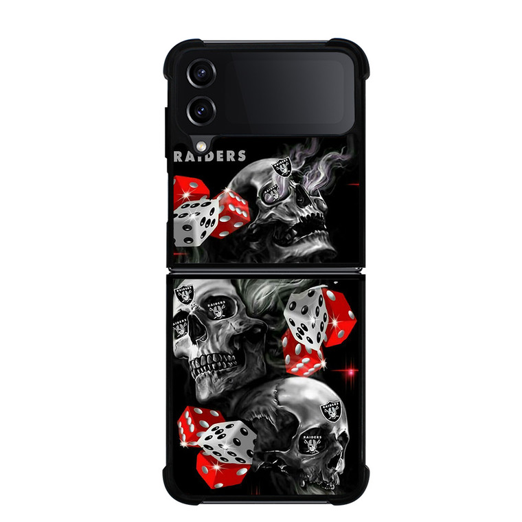 OAKLAND RAIDERS SKULL LOGO Samsung Galaxy Z FLip4 5G Case Cover