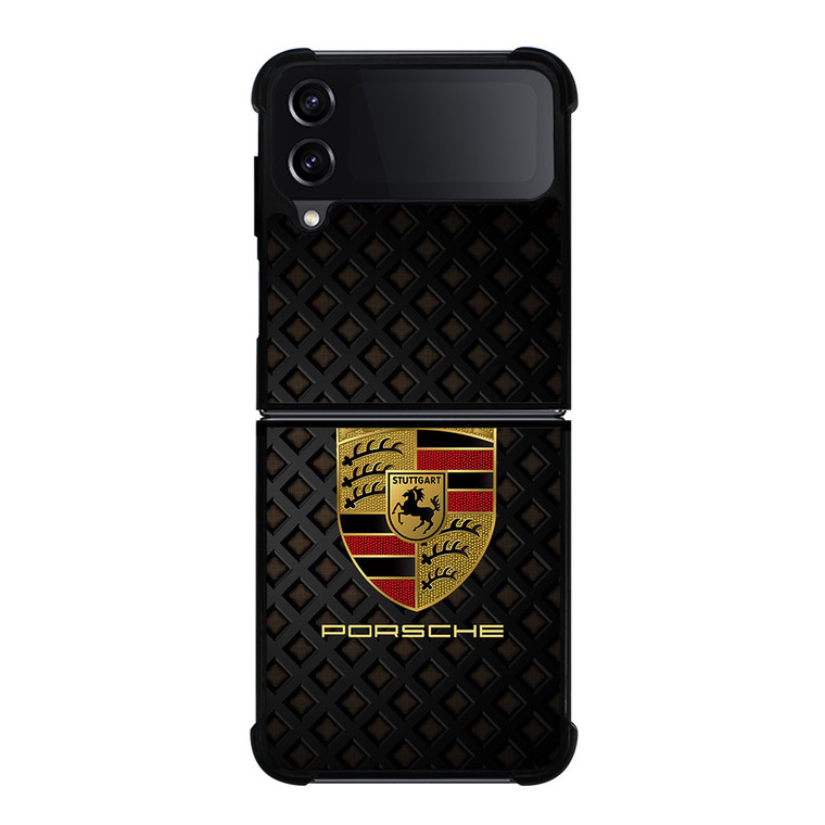 PORSCHE CAR LOGO ICON Samsung Galaxy Z FLip4 5G Case Cover