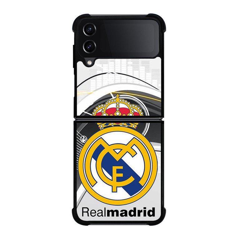 REAL MADRID FOOTBALL CLUB LOGO Samsung Galaxy Z FLip4 5G Case Cover REAL MADRID FOOTBALL CLUB LOGO Samsung Galaxy Z FLip4 5G Case Cover