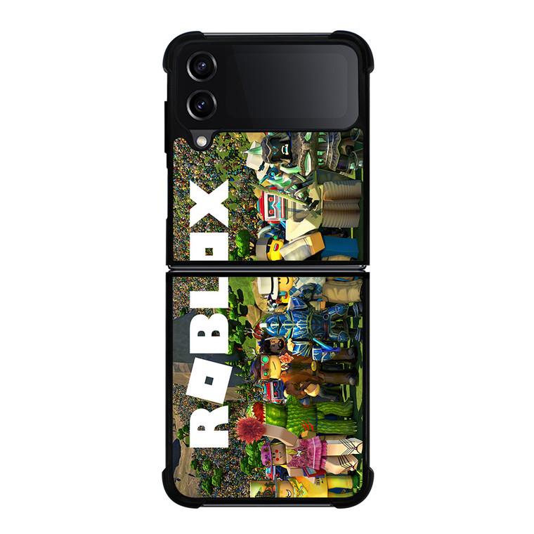 ROBLOX GAME ALL CHARACTER Samsung Galaxy Z FLip4 5G Case Cover ROBLOX GAME ALL CHARACTER Samsung Galaxy Z FLip4 5G Case Cover