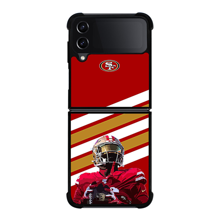 SAN FRANCISCO 49ERS FOOTBALL SF LOGO Samsung Galaxy Z FLip4 5G Case Cover SAN FRANCISCO 49ERS FOOTBALL SF LOGO Samsung Galaxy Z FLip4 5G Case Cover