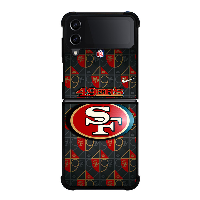 SAN FRANCISCO 49ERS NFL FOOTBALL TEAM LOGO Samsung Galaxy Z FLip4 5G Case Cover SAN FRANCISCO 49ERS NFL FOOTBALL TEAM LOGO Samsung Galaxy Z FLip4 5G Case Cover