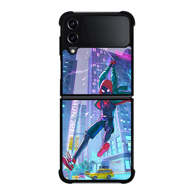 SPIDERMAN MILES MORALES COSTUM Samsung Galaxy Z FLip4 5G Case Cover