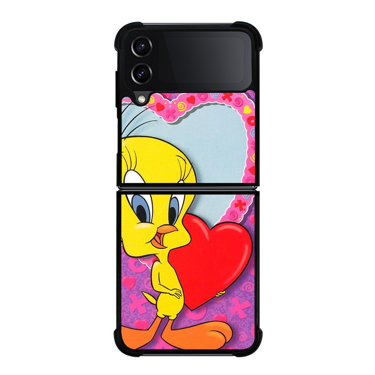 TWEETY BIRD LOVE LOONEY TUNES Samsung Galaxy Z FLip4 5G Case Cover