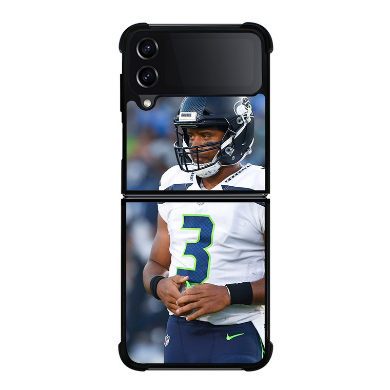WILSON SEATTLE SEAHAWKS WHITE JERSEY Samsung Galaxy Z FLip4 5G Case Cover WILSON SEATTLE SEAHAWKS WHITE JERSEY Samsung Galaxy Z FLip4 5G Case Cover