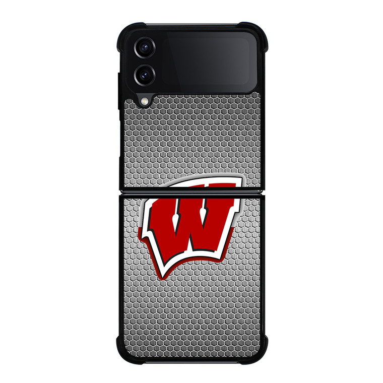 WISCONSIN BADGER EMBLEM Samsung Galaxy Z FLip4 5G Case Cover