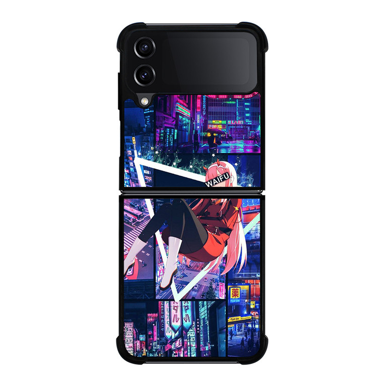 ZERO TWO DARLING WAIFU Samsung Galaxy Z FLip4 5G Case Cover