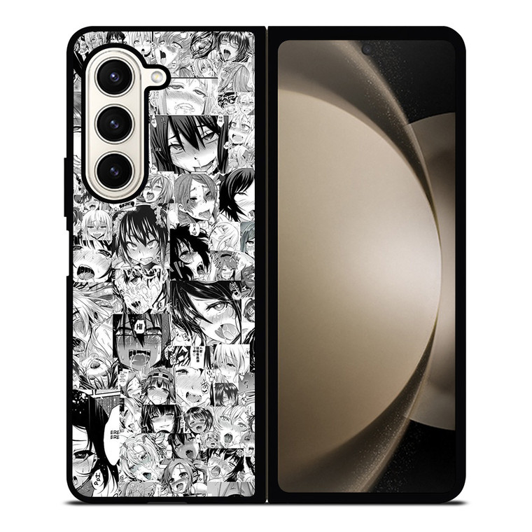 AHEGAO COMIC ANIME Samsung Galaxy Z Fold 5 Case Cover