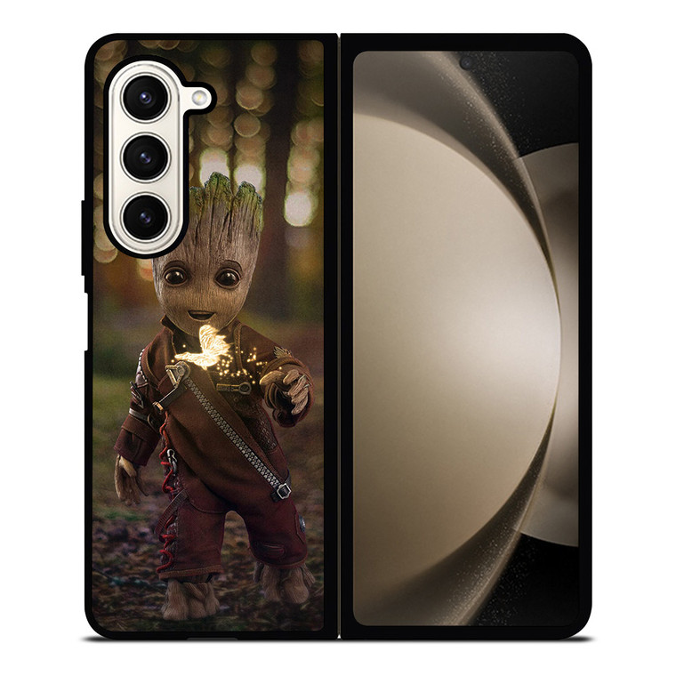BABY GROOT AVENGERS MARVEL Samsung Galaxy Z Fold 5 Case Cover BABY GROOT AVENGERS MARVEL Samsung Galaxy Z Fold 5 Case Cover