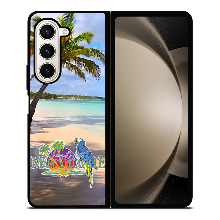 BEACH JIMMY BUFFET MARGARITAVILLE BIRD Samsung Galaxy Z Fold 5 Case Cover