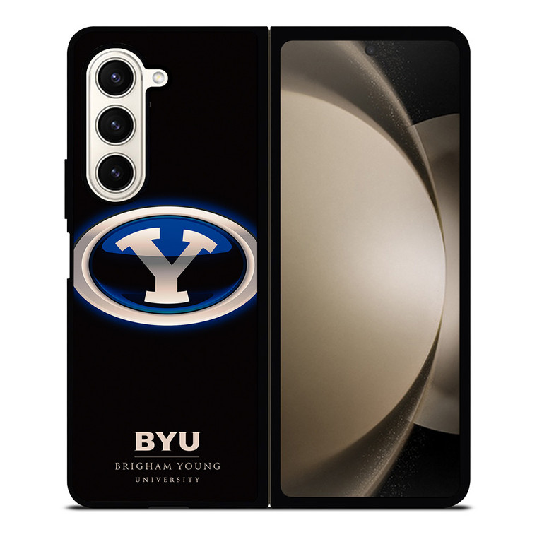 BYU COUGARS BRIGHAM YOUNG UNIVERSITY FOOTBALL Samsung Galaxy Z Fold 5 Case Cover