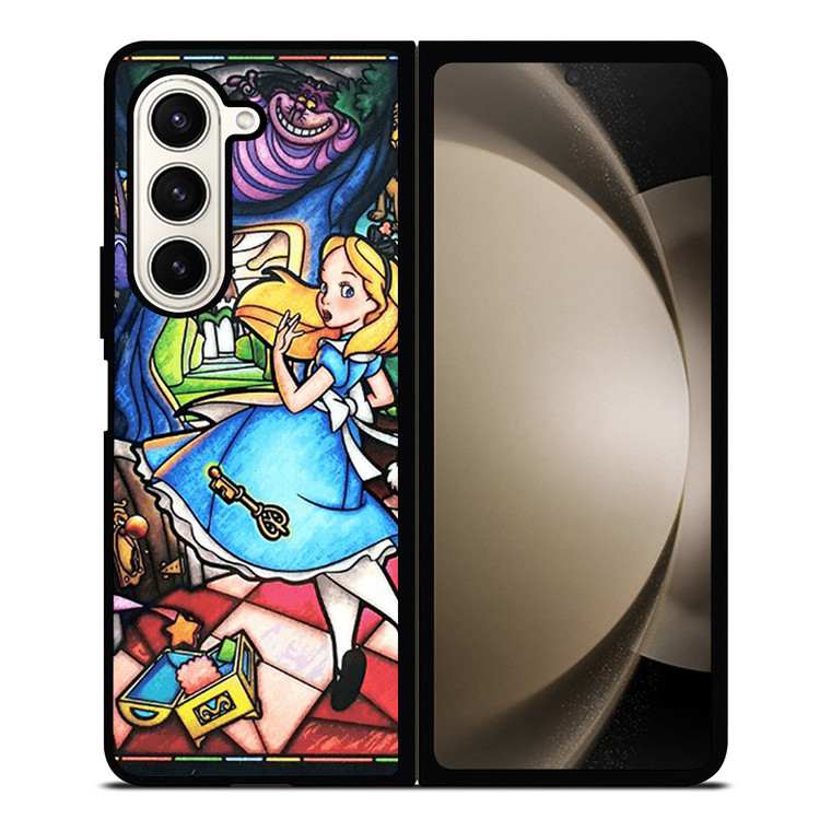 DISNEY ALICE IN WONDERLAND STORY Samsung Galaxy Z Fold 5 Case Cover DISNEY ALICE IN WONDERLAND STORY Samsung Galaxy Z Fold 5 Case Cover