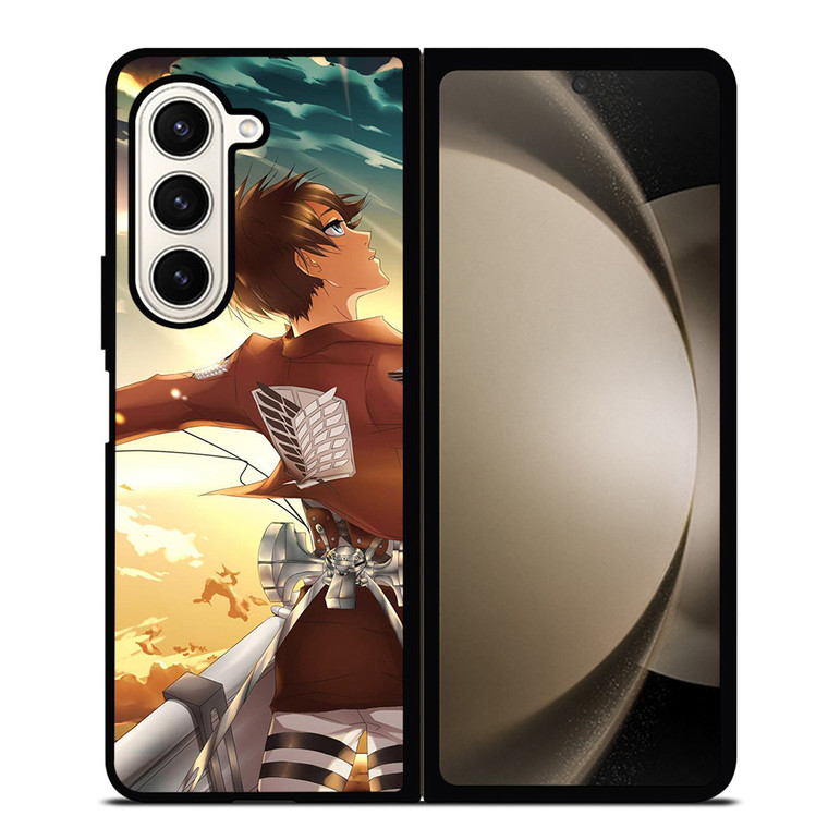 EREN YEAGER SKY ATTACK ON TITAN Samsung Galaxy Z Fold 5 Case Cover