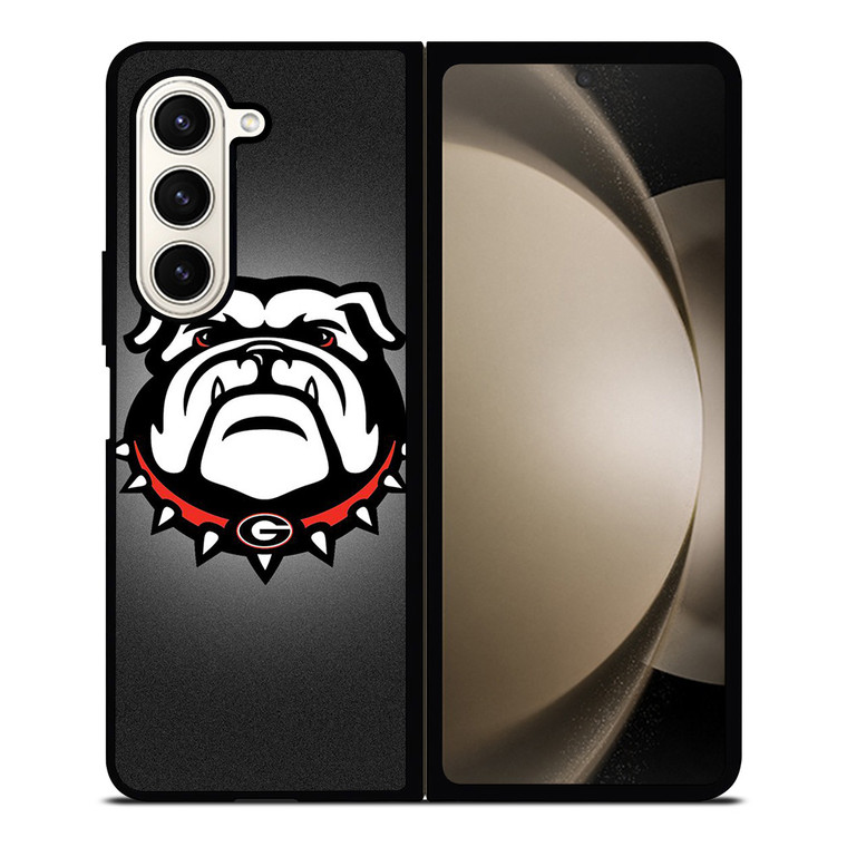 GEORGIA BULLDOGS UGA LOGO Samsung Galaxy Z Fold 5 Case Cover