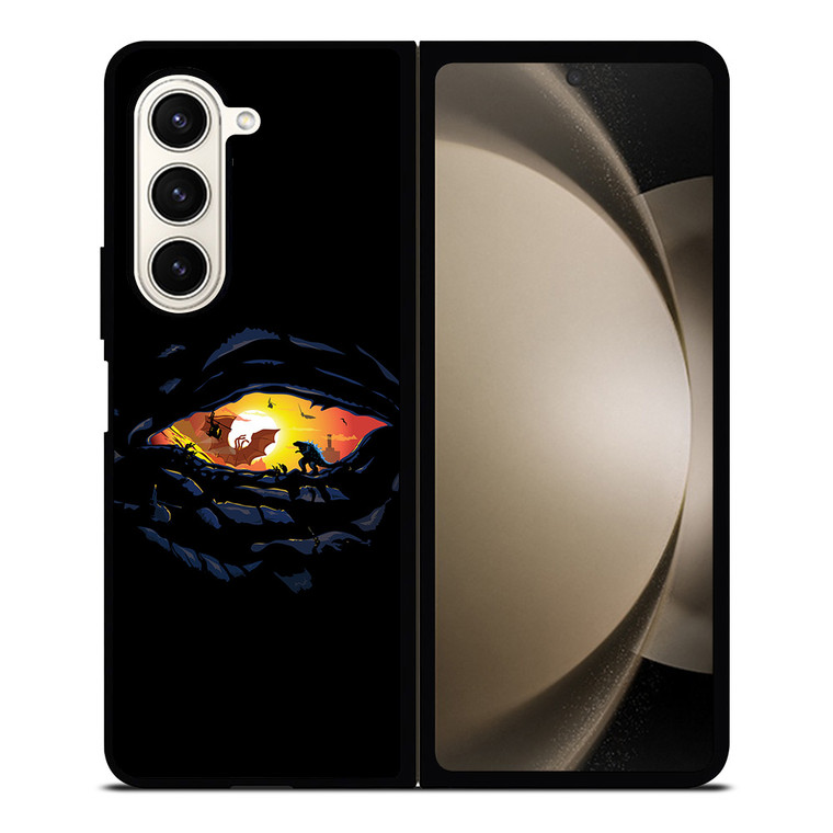GODZILLA EYES Samsung Galaxy Z Fold 5 Case Cover
